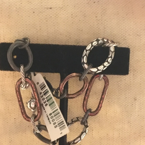 Brighton Vintage Pebble Link Bracelet - Picture 1 of 10